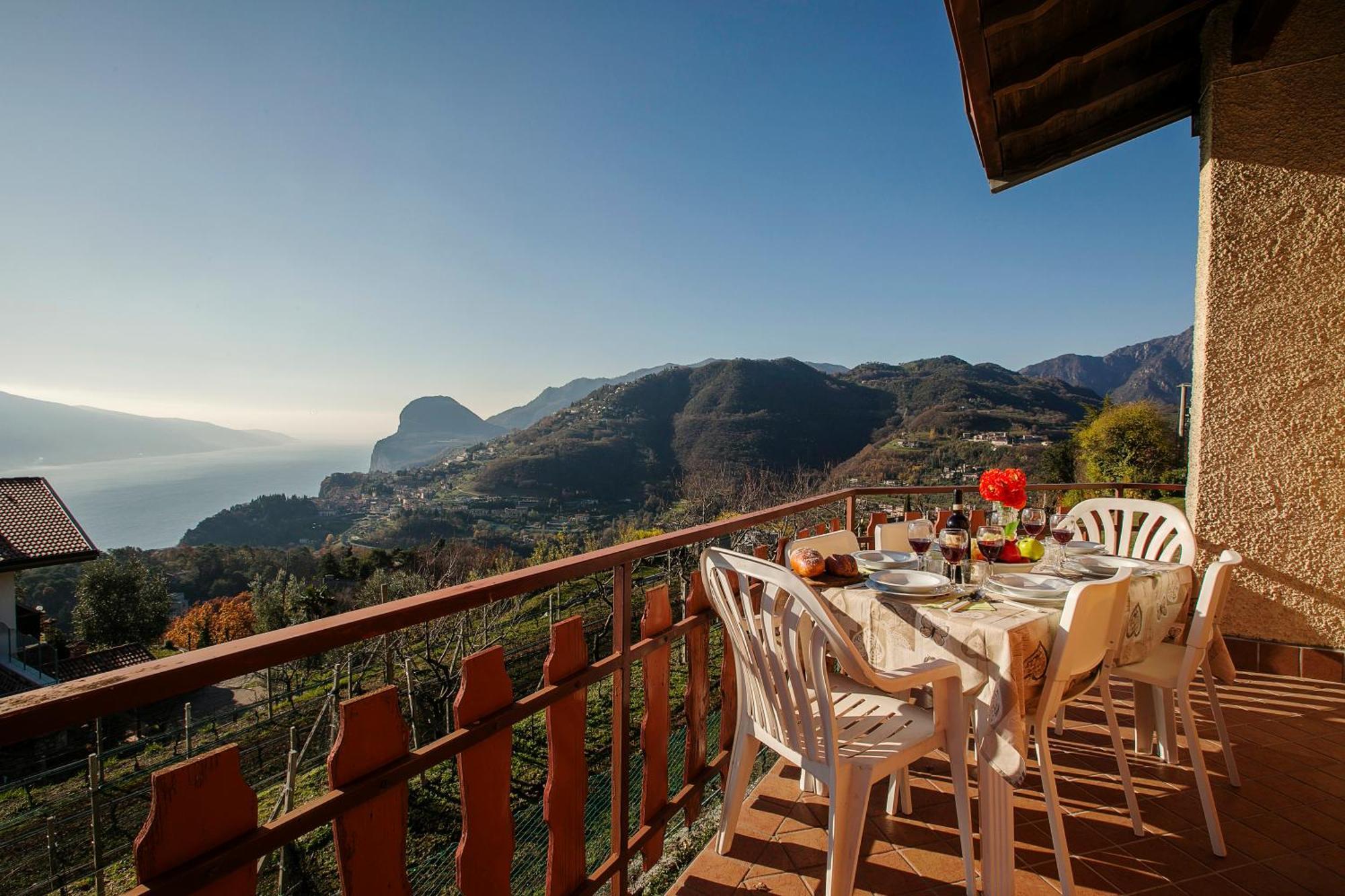 Balcone Panoramico Sul Garda - Happy Rentals Tremosine Exterior foto